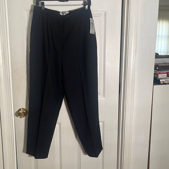 Amanda Smith Black Petite Pants 14P - Picture 1 of 5